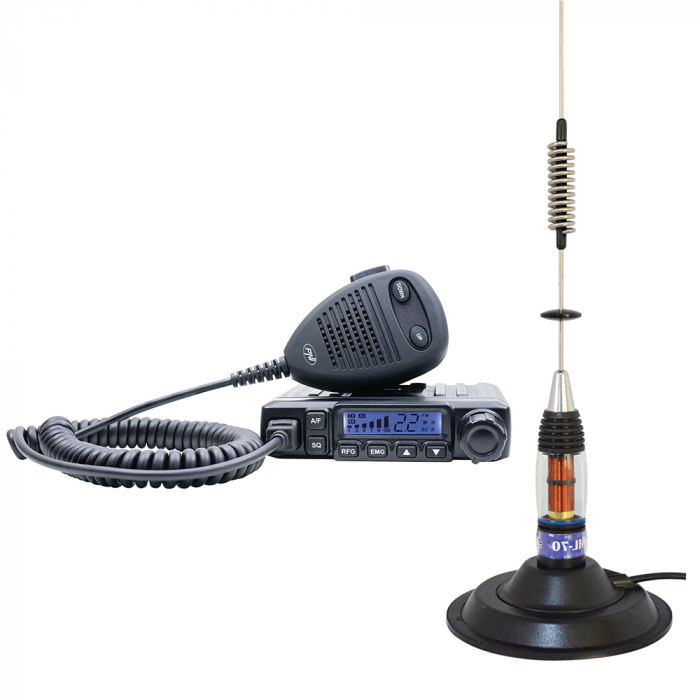 Pachet Statie radio CB PNI Escort HP 6500 ASQ + Antena CB PNI ML70 [9]