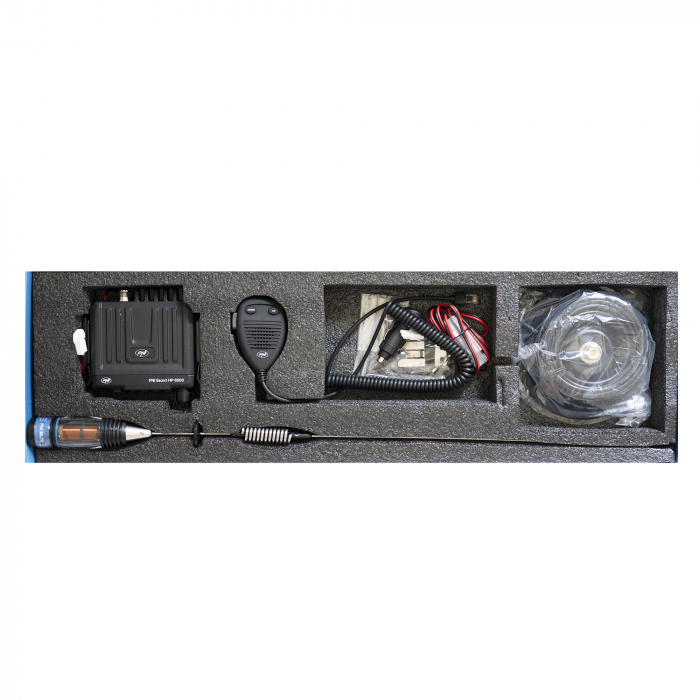 Pachet Statie radio CB PNI Escort HP 6500 ASQ + Antena CB PNI ML70 cu magnet inclus [3]