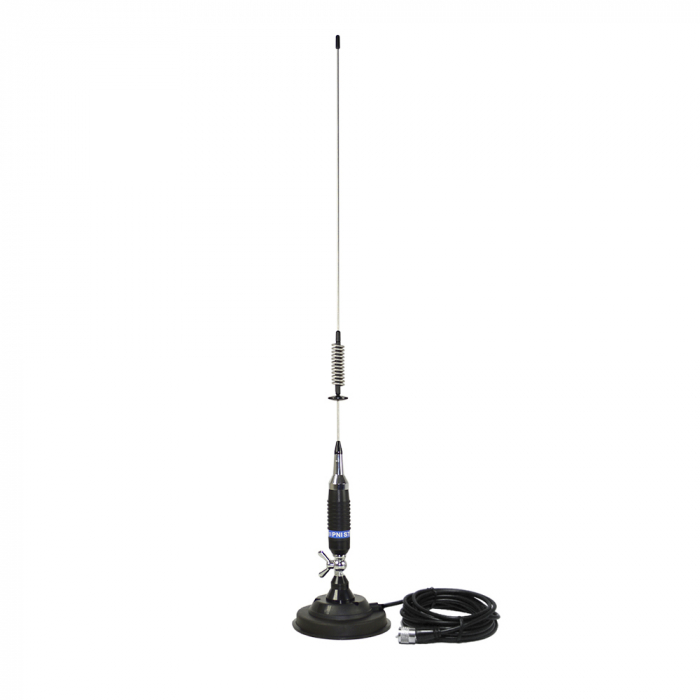 Pachet statie radio CB PNI ESCORT HP 8000L ASQ + Antena CB PNI S75 cu magnet [2]