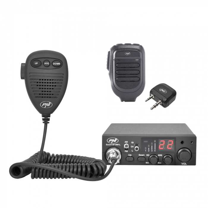 Pachet Statie radio CB PNI Escort HP 8001L ASQ + Microfon si Dongle cu Bluetooth PNI Mike 80 [8]