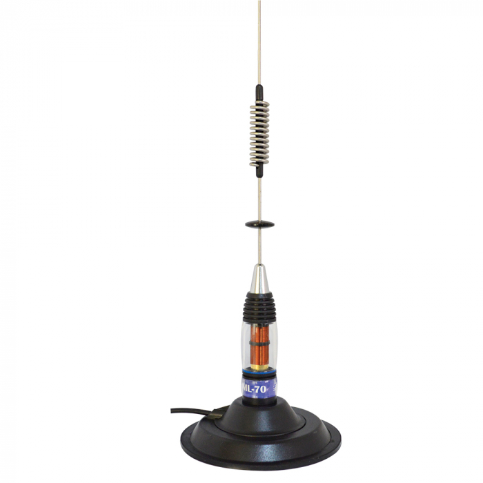Pachet statie radio CB PNI ESCORT HP 8024 ASQ, 12-24 V, 40 canale,4W + Antena CB PNI ML70 cu magnet [7]