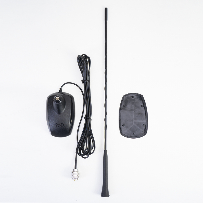 Pachet Statie radio CB PNI Escort HP 8900 ASQ, 12-24V + Antena CB PNI Extra 48 cu baza magnetica, alimentare 12V/24V, RF Gain, Roger Beep, CTCSS-DCS, Dual Watch [7]
