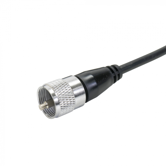 Pachet statie radio CB TTi TCB-550 EVO, VOX, Scan, ecran multicolor, 12-24V si antena PNI ML100 cu magnet, 100 cm, 26-30MHz, 250W [4]