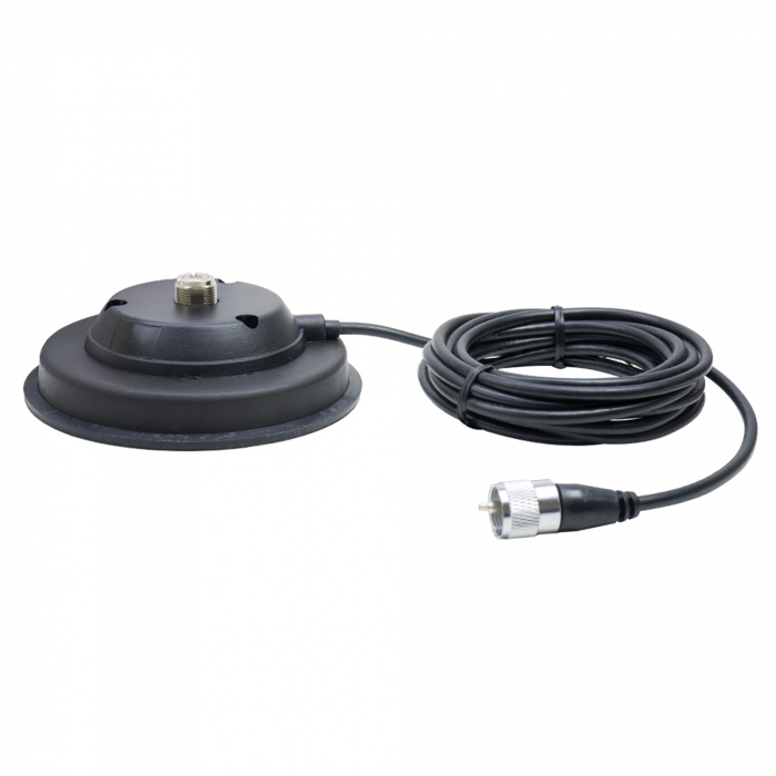 Pachet statie radio CB TTi TCB-550 EVO, VOX, Scan, ecran multicolor, 12-24V si antena PNI ML100 cu magnet, 100 cm, 26-30MHz, 250W [2]