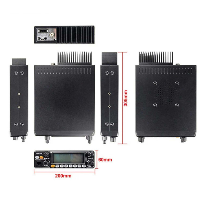 Pachet statie radioamatori PNI Jopix AT-5555N II, AM, FM, SSB si Sticky Pad Blue inclus [8]
