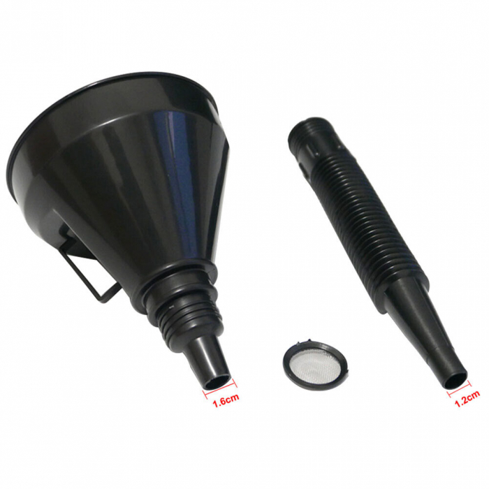 Palnie auto, pentru ulei si benzina, lungime tub 36 cm, plasa filtru pentru a nu permite intrarea impuritatilor [4]