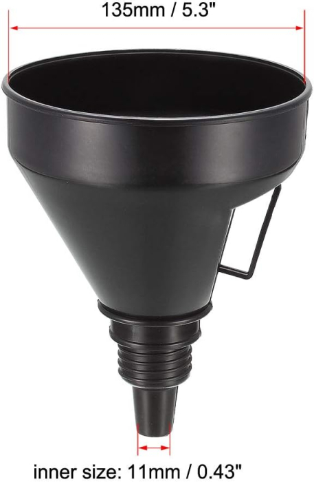 Palnie auto, pentru ulei si benzina, lungime tub 36 cm, plasa filtru pentru a nu permite intrarea impuritatilor [3]