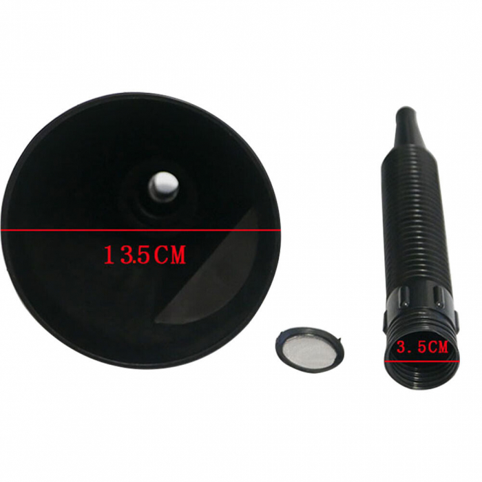 Palnie auto, pentru ulei si benzina, lungime tub 36 cm, plasa filtru pentru a nu permite intrarea impuritatilor [5]