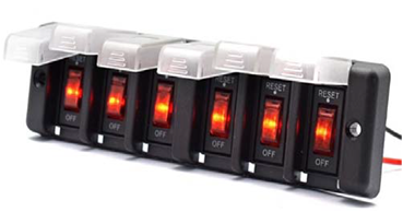 Panou 6 intrerupatore  12V [2]