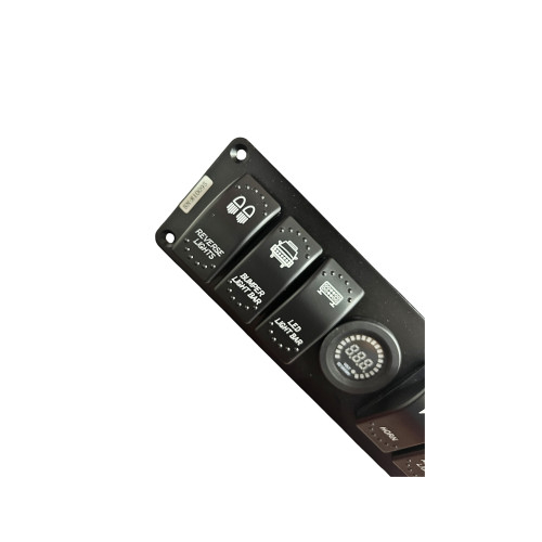 Panou cu 6 intrerupatoare tip Rocket voltmetru si USB 4.2A [2]
