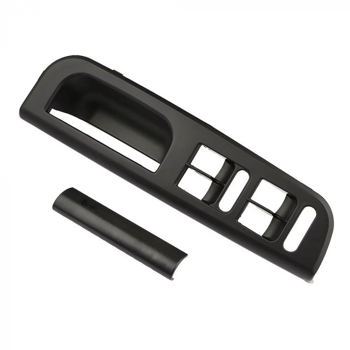 Panou maner interior portiere cu VW Golf IV, Bora, Passat B5-5.5, Sharan, Seat Alhambra, Skoda Superb I - negru, 30x7.5 cm [5]