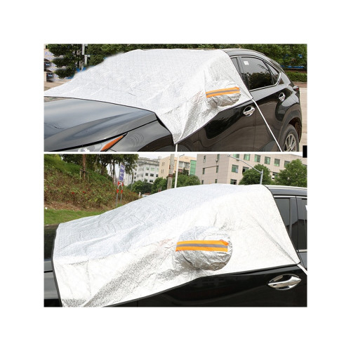 Parasolar exterior iarna vara cu protectie oglinzi, geamuri fata laterale si capota 234x144cm Cod: CST-234144 [3]