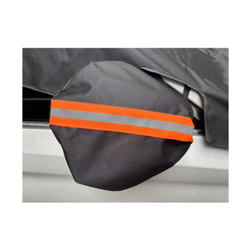 Parasolar exterior iarna vara cu protectie oglinzi si geamuri fata laterale 260x114cm [5]