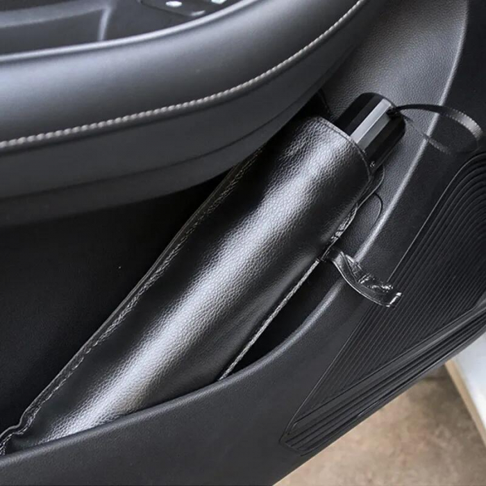 Parasolar pliabil tip umbrela pentru parbriz 130 x 69 cm [4]