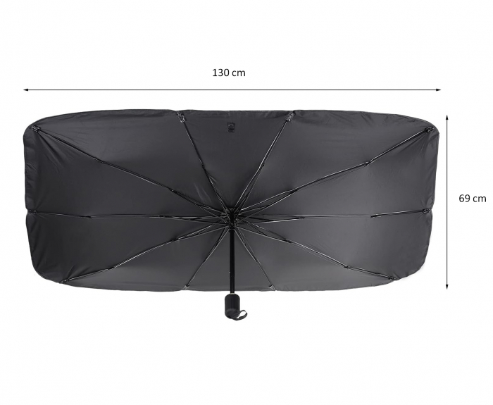 Parasolar umbrela pentru parbrizul masinii 130cm X 69cm [2]