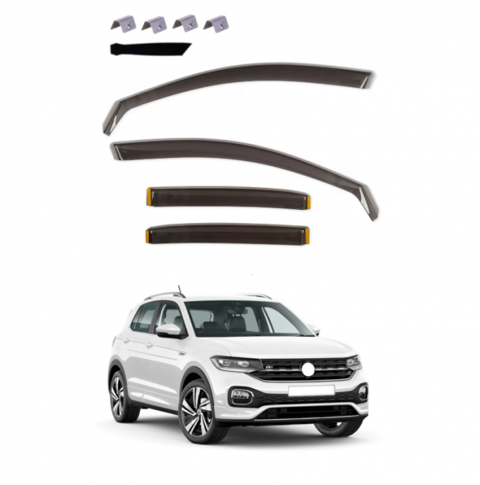 Paravanturi fata-spate, fumurii compatibile Volkswagen T-Cross 2018-2024 [1]