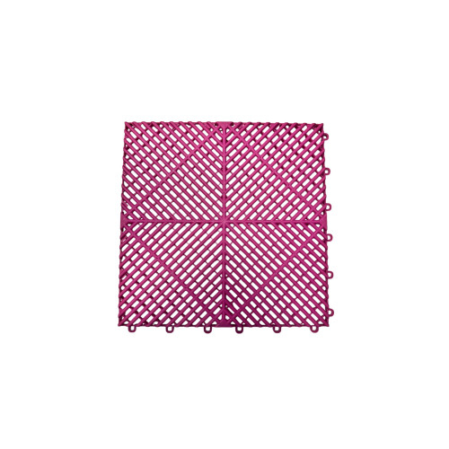 Pardoseala modulara ventilata 40x40x1,8cm Culoare Magenta [1]