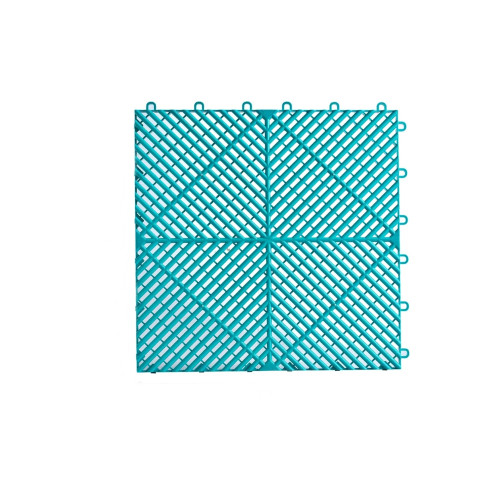 Pardoseala modulara ventilata 40x40x1,8cm Culoare Verde Turcoaz [1]