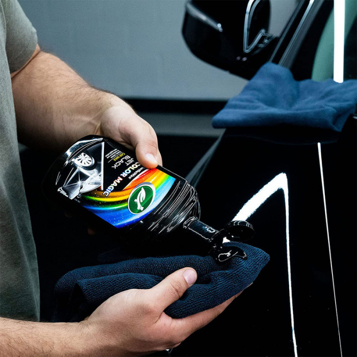 Pasta Polish 3 In 1 Color Magic Jet Black Wax 500Ml Turtle Wax [4]