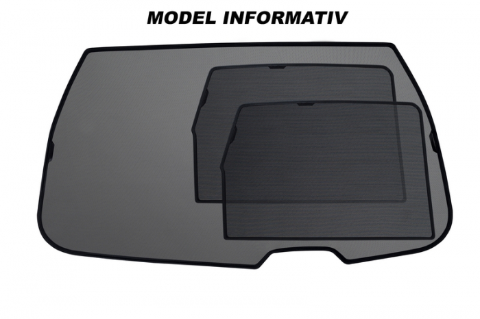 Perdele auto ART Luxury compatibil AUDI A6 C6 Sedan (2005-2011) [1]