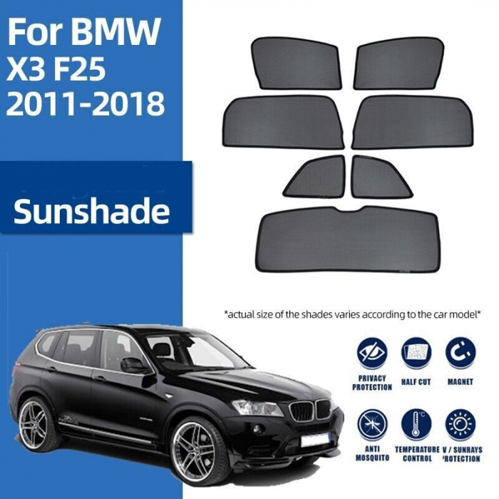 Perdele Auto Premium compatibile BMW X3 F25, 2011-2017 [1]