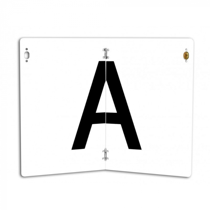 Placa Insemn -A- 400X300 Mm Aluminiu Pliabila Vertical [1]