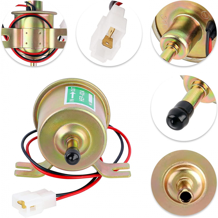 Pompa electrica universala de combustibil, 12V [5]