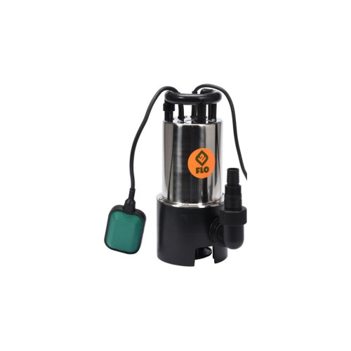 Pompa submersibila apa curata si murdara 1100W inox cu plutitor 10 m FLO Cod: 79792 [2]