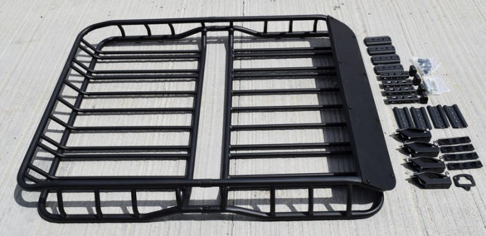 Portbagaj auto metalic  cu bare transversale incluse  127x101cm [2]