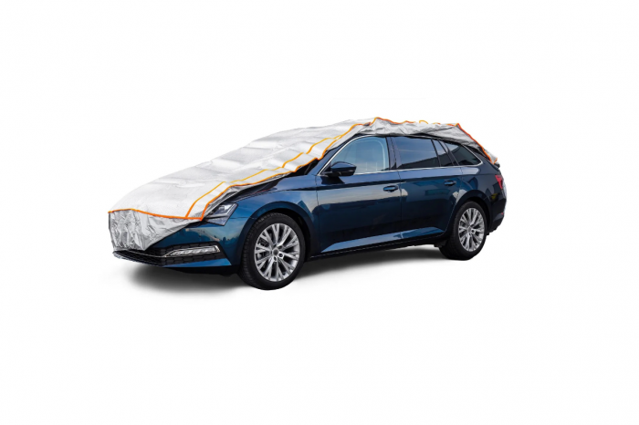 Prelata auto anti-grindina  de aluminiu pentru masina XXL - 533cm x 178cm x 120cm [5]