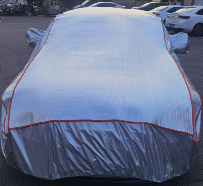 Prelata auto anti-grindina  de aluminiu pentru masina XXL - 533cm x 178cm x 120cm [8]