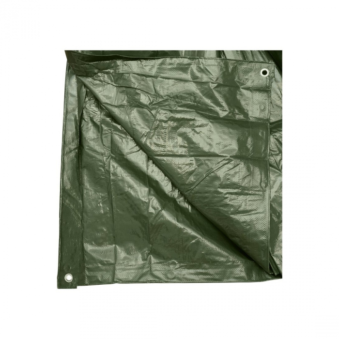 Prelata cu ochiuri de prindere 120g/m2 verde 6x8m Breckner Germany [2]