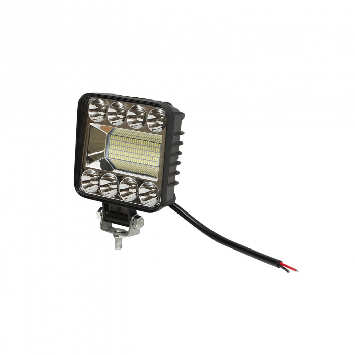 Proiector 128 LED-uri 9-80V 6500K 103x48x103mm IP67 [2]