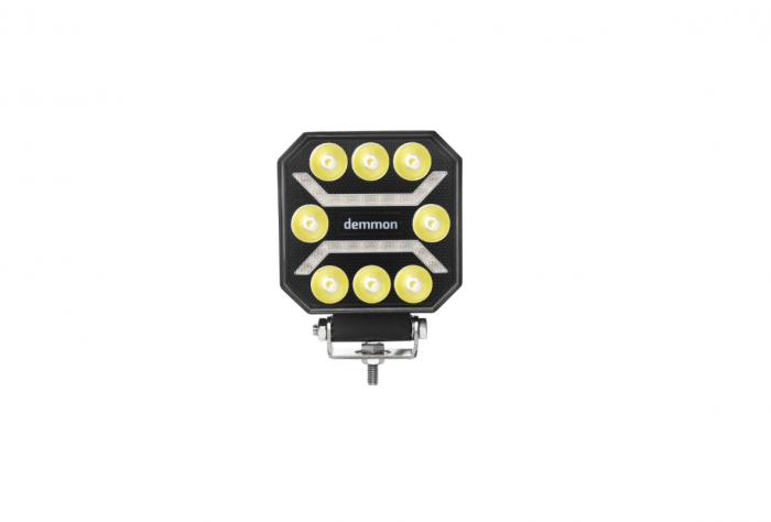 Proiector LED  27W 12V - 24V lumina alba E-mark E9 [6]