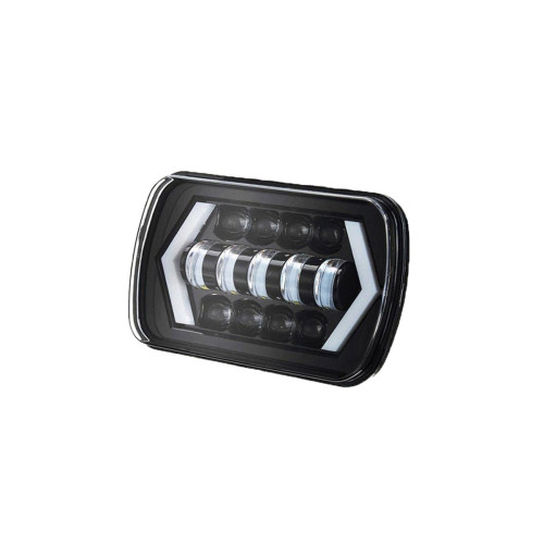 Proiector LED 39W DRL cu 2 faze 12V cu functie de semnalizare [5]