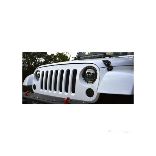 Proiector LED 7 inch 2 faze , lumina de zi DRL si semnalizare compatibil Jeep 12V [4]