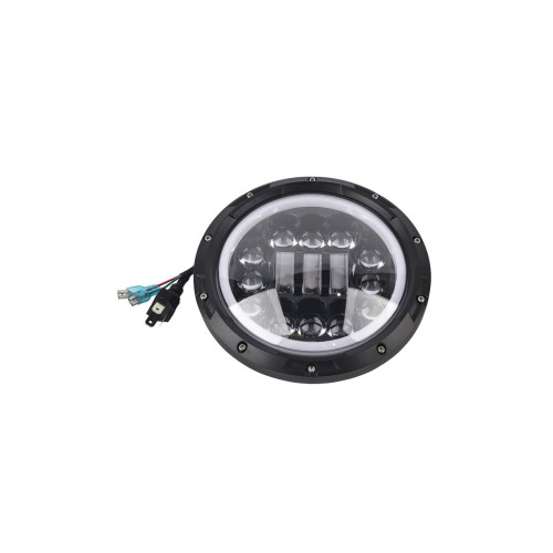 Proiector LED 7 inch 2 faze , lumina de zi DRL si semnalizare compatibil Jeep 12V [2]
