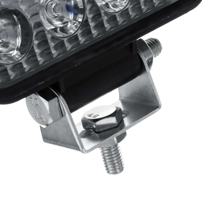 Proiector LED Auto Offroad, 48W, 12V-24V, 1800 Lumeni, Patrat, Spot Beam 30° [4]