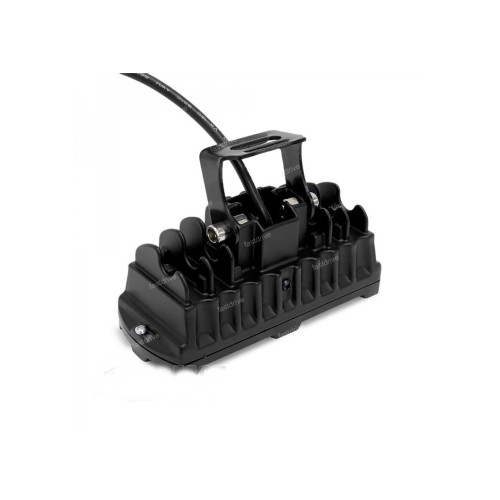 Proiector LED cu angel eyes DRL alb 1000lm [3]