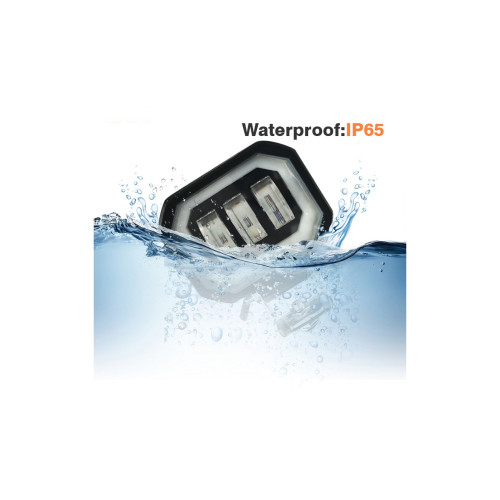 Proiector LED cu angel eyes DRL alb 1500lm 30W 12V-24V [4]