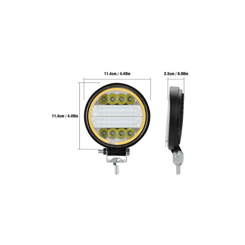 Proiector LED cu lumina de zi 72W, Combo ,12-24V [3]