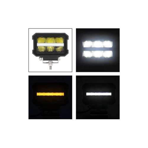 Proiector LED cu lumina de zi LED 45W combo 12V-24V [4]