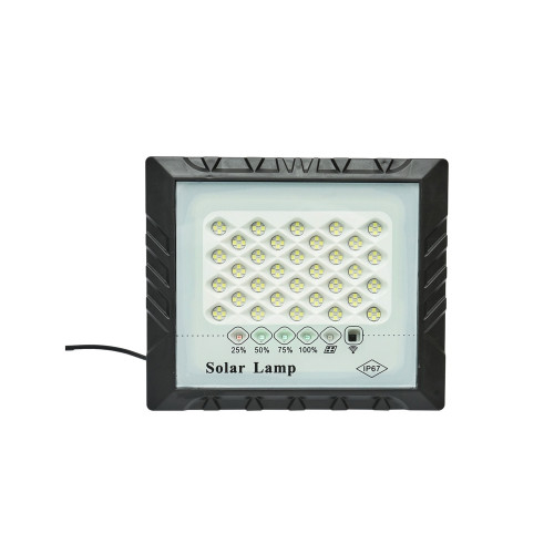 Proiector led de 25W cu panou solar 3W, baterie 4000mAh si telecomanda IP67 Breckner Germany [3]