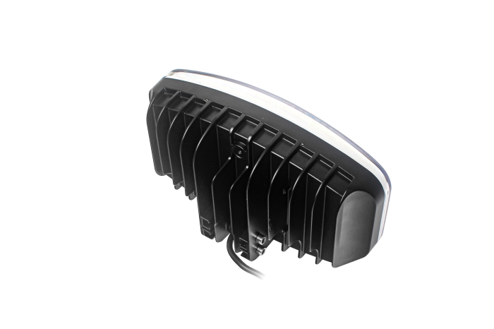 Proiector LED Halogen 10 inch cu DRL alb/portocaliu 12-24V, 80W, 4000 lm, Certificat E9 [9]