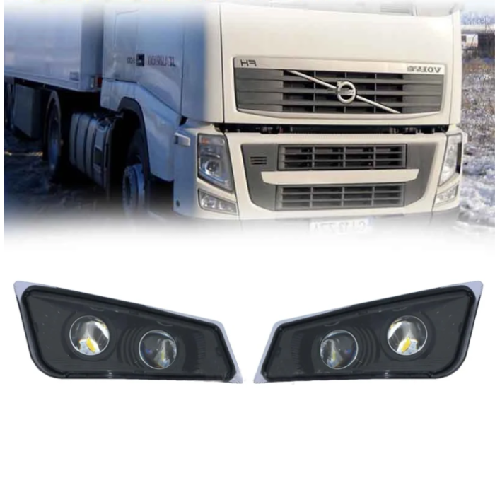Proiector LED halogen stanga, proiector de ceata pentru VOLVO FH3 / FM3 OEM 21297918, 21297911, 21035692 [4]