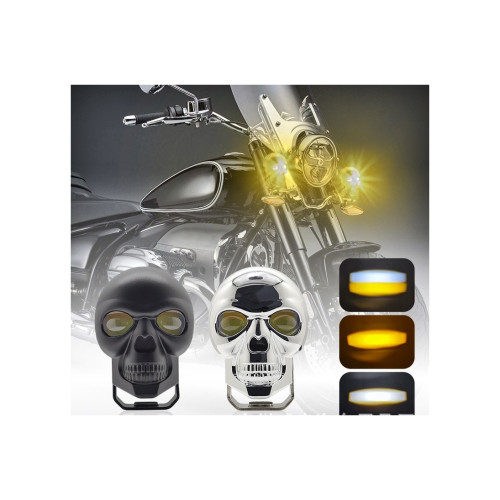 Proiector LED negru 1100lm , 30W lumina selectabila alba sau galbena 12V-24V [1]