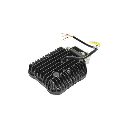 Proiector patrat LED cu DRL 9-80V, 48W, alb-galben, carcasa aluminiu IP67 [4]