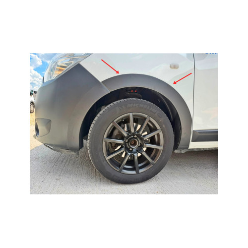 Protectii aripi auto ABS 8 bucati compatibile Dacia Dokker 2012-2022 [4]