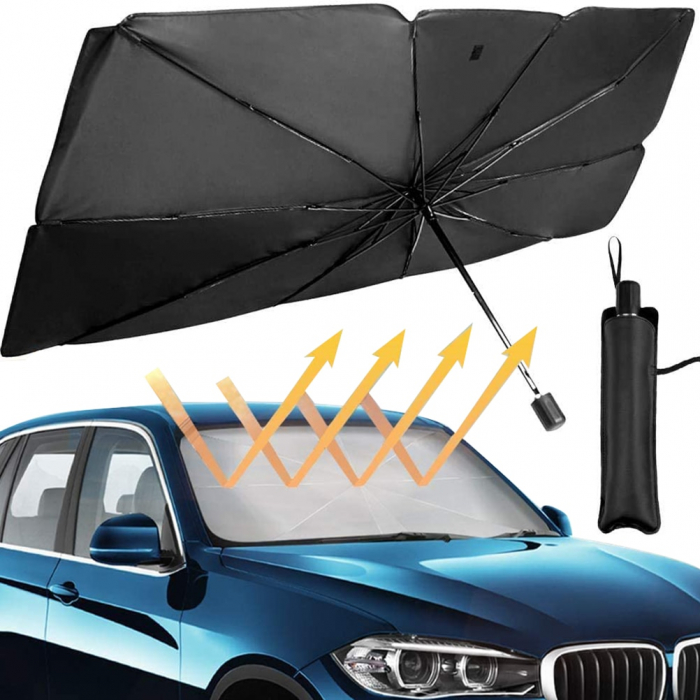 Parasolar auto tip umbrela 134x80cm [3]