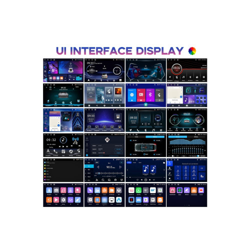 Radio auto 1DIN Android 7 inch retractabil 4GB+64GB Wireless CarPlay Android Auto [7]